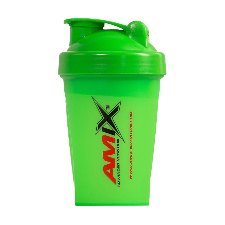 Шейкер Amix Nutrition Mini Shaker неоново-зелений, 400 мл (820341)